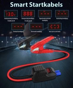 UTRAI - Jump Starter Auto - Batterij 13000mAh - 1000A - Smart-Clip Power Bank Met Batterij Detectie Voor 12V - Auto Booster Jumpstarter Mini -Kinderwagens Winkel 1000x1200