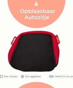 Deliqart - Zitverhoger - Autozitje - Opblaasbare Autozitje - Autostoeltje - Zwart -Kinderwagens Winkel 1009x1200 1