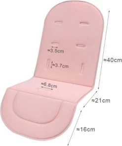 Merkloos Allernieuwste Buggy Inleg Kussen Panter Print - Tweezijdig Bruikbaar - Kinderwagen - Kinderstoel Hoes - Wasbaar -Kinderwagens Winkel 1009x1200