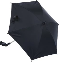Titaniumbaby Parasol Met Universele Klem UV 50+ Protectie - Black -Kinderwagens Winkel 1027x1200 2