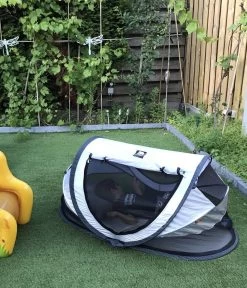 Deryan Peuter Luxe Campingbedje – Inclusief Zelfopblaasbare Matras - Silver -Kinderwagens Winkel 1030x1200 6