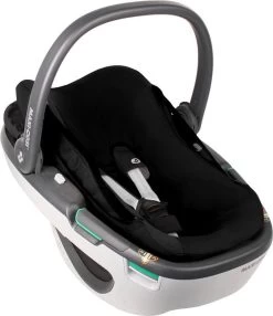 Ukje Beschermhoes - Geschikt Voor Maxi Cosi Coral - Autostoel - Hoes - Perfecte Pasvorm - Zwart
