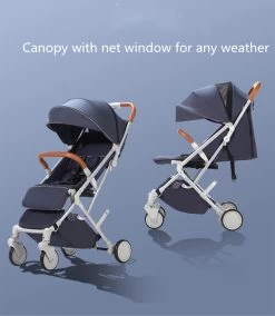 WOOSH New Buggy - Antraciet - One Hand Folding - 3 Slaapstanden - Wandelwagen Tot 25 Kg - Gratis Extra's -Kinderwagens Winkel 1042x1200 5