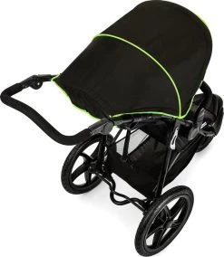 Hauck Runner Kinderwagen - Zwart/Neon Geel -Kinderwagens Winkel 1043x1200 2