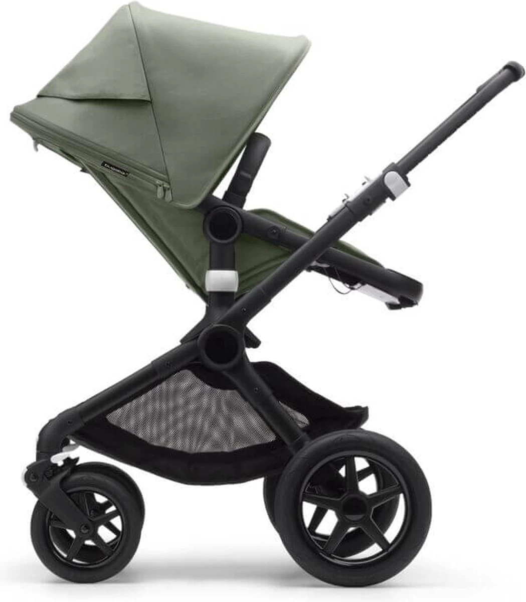 Bugaboo - 3-in-1 Kinderwagen Fox 3 - Black/Forest Green 2 Bugaboo - 3-in-1 Kinderwagen Fox 3 - Black/Forest Green - Afbeelding 2