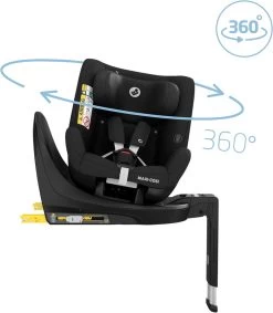 Maxi-Cosi Mica Eco I-Size Autostoeltje - 360° Draaibaar - Gerecyclede Stoffen - Authentic Black -Kinderwagens Winkel 1049x1200 2