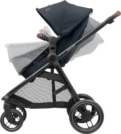 Maxi-Cosi Zelia³ Kinderwagen - Essential Graphite (zwart Frame + Bruin Leer) 19 Maxi-Cosi Zelia³ Kinderwagen - Essential Graphite (zwart Frame + Bruin Leer) -Kinderwagens Winkel 1076x1200 3