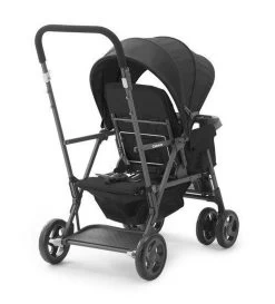 Joovy Caboose Too Dubbele Kinderwagen - Zwart - Duo Buggy -Kinderwagens Winkel 1084x1200 1