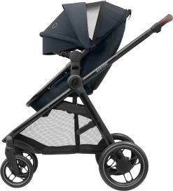 Maxi-Cosi Zelia³ Kinderwagen - Essential Graphite (zwart Frame + Bruin Leer) 23 Maxi-Cosi Zelia³ Kinderwagen - Essential Graphite (zwart Frame + Bruin Leer) -Kinderwagens Winkel 1084x1200 11