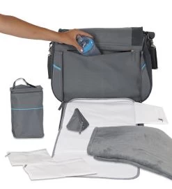 Bo Jungle B-Leisure Grey Verzorgingstas B300420 -Kinderwagens Winkel 1088x1200 3