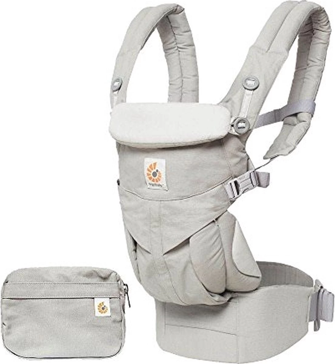 Ergobaby Omni 360 Cool Air Mesh Draagzak Baby - Pearl Grey 10 Ergobaby Omni 360 Cool Air Mesh Draagzak Baby - Pearl Grey - Afbeelding 10