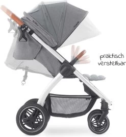 Hauck UpTown Buggy - Met één Hand Opvouwbaar - Grijs 24 Hauck UpTown Buggy - Met één Hand Opvouwbaar - Grijs -Kinderwagens Winkel 1104x1200