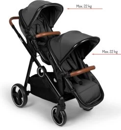 Baninni Duo Kinderwagen Luiz Grijs -Kinderwagens Winkel 1111x1200 6