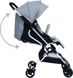 Buggy Kidsee Genius Grijs -Kinderwagens Winkel 1128x1200