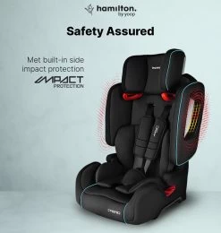 Hamilton By Yoop Cabrio Premium Opvouwbare Autostoel – Veilig, Comfortabel En Lichtgewicht Autozitje – Groep I, II, III Autostoeltje Voor 9 Maanden Tot 12 Jaar – Neon Blauw – ISOFIX Kliksysteem - 1e Opvouwbare Autostoel Ter Wereld - Zwart/Neon Blauw -Kinderwagens Winkel 1139x1200 26