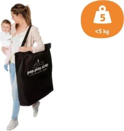 AeroMoov Instant Travel Cot Reisbed - Grey Rock -Kinderwagens Winkel 1139x1200 31