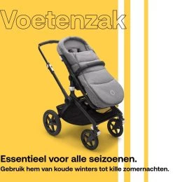 Bugaboo Voetenzak Grey Melange -Kinderwagens Winkel 1139x1200 34
