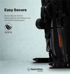 Hamilton By Yoop Cabrio Premium Opvouwbare Autostoel – Veilig, Comfortabel En Lichtgewicht Autozitje – Groep I, II, III Autostoeltje Voor 9 Maanden Tot 12 Jaar – Neon Blauw – ISOFIX Kliksysteem - 1e Opvouwbare Autostoel Ter Wereld - Zwart/Neon Blauw -Kinderwagens Winkel 1140x1200 9