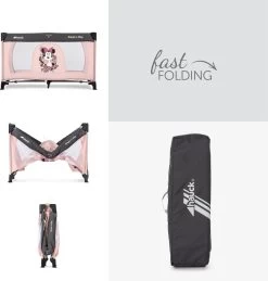 Hauck Dream'n Play Campingbedje - Minnie Sweetheart -Kinderwagens Winkel 1143x1200 7