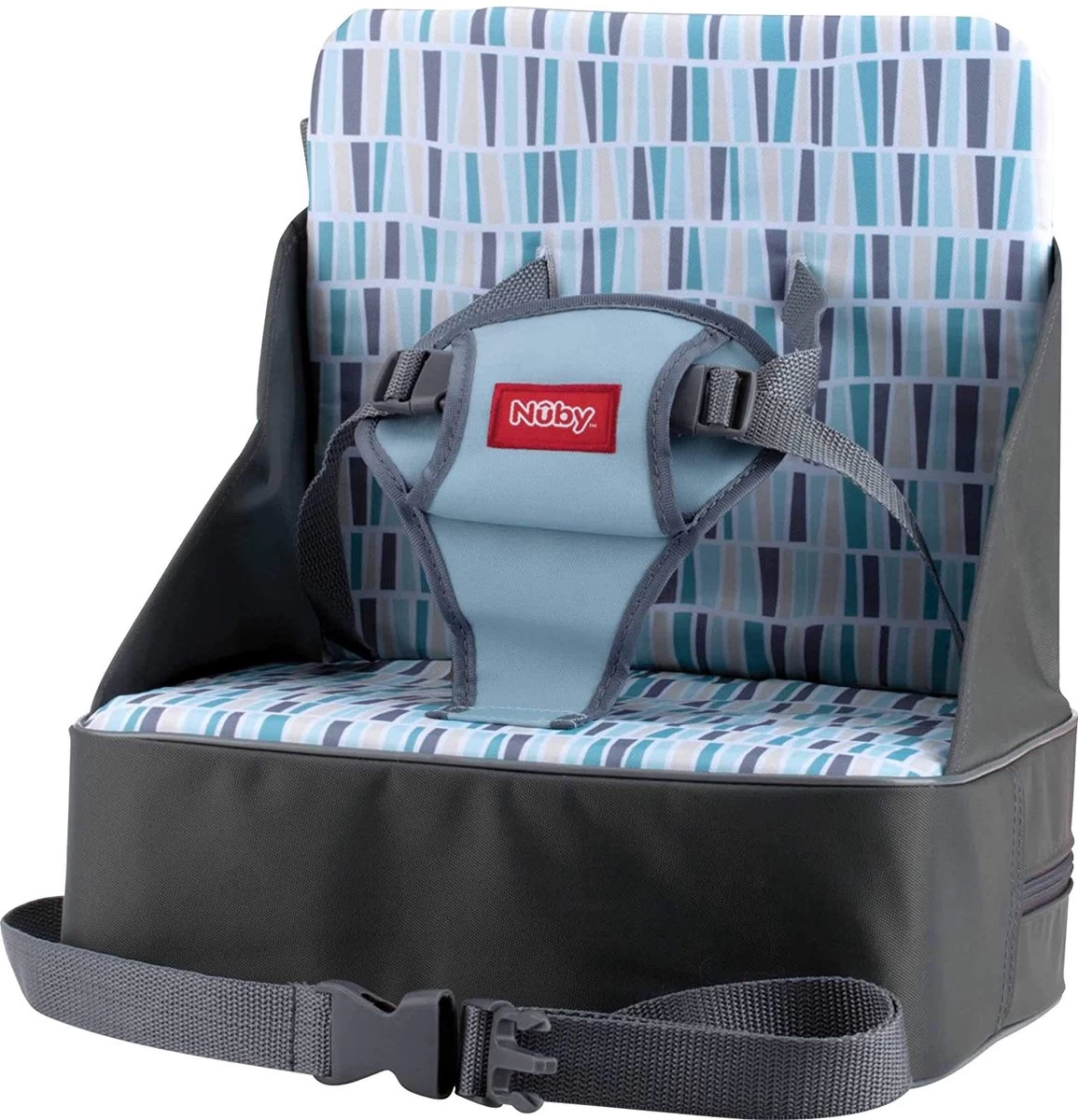 Nuby - Booster Seat - Kinderzitje - Grijs - 9m+ 1 Nuby - Booster Seat - Kinderzitje - Grijs - 9m+