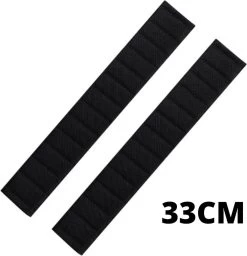 Hazlö Luxe Gordelhoezen - Extra Lang - Auto Gordel Beschermer - 33CM - Gordelkussen - Gordel Beschermer - Gordelhoes - 2 Stuks - Zwart