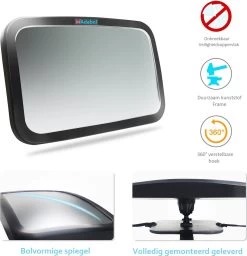 Adabol Autospiegel Baby – Achteruitkijkspiegel – Veiligheid – Baby Autospiegel – Kinderspiegel – Baby On Board -Kinderwagens Winkel 1160x1200 1