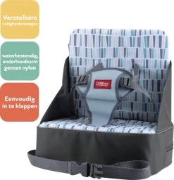 Nuby - Booster Seat - Kinderzitje - Grijs - 9m+ 9 Nuby - Booster Seat - Kinderzitje - Grijs - 9m+ -Kinderwagens Winkel 1160x1200 6