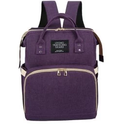 Product Plaza - Luier- En Verzorgingstas - Baby Rug Tas Met Bed - Reis Rugzak - Grote Capaciteit - Jongens En Meisjes - Grijs - Luier Tas - Verzorgingstas Baby - Uitschuifbaar Verschoon/ Slaap Bedje – Multifunctionele Rugzak 0-1 Jaar – -Kinderwagens Winkel 1161x1200 8