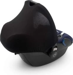 Dooky Hoody Autostoel Zonnekap - UV Werend - Black -Kinderwagens Winkel 1164x1200 1