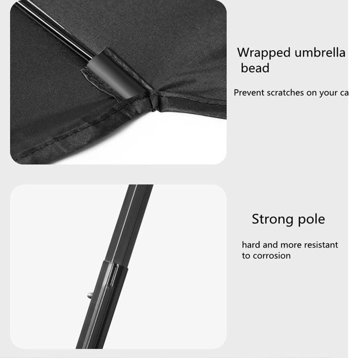 TDR - Zonnescherm / Autoparaplu - Binnenkant Voorruit Auto - Opvouwbaar - Hitte En UV Bescherming - 122 X 65 Cm 14 TDR - Zonnescherm / Autoparaplu - Binnenkant Voorruit Auto - Opvouwbaar - Hitte En UV Bescherming - 122 X 65 Cm - Afbeelding 14