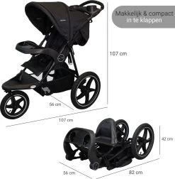 Babyphant Luxe Yasmin Hardloop Kinderwagen – Jogging Buggy - Runner -Kinderwagens Winkel 1176x1200 1