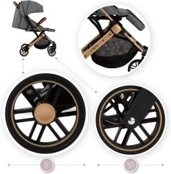 MoMi Wandelwagen - Compacte Lichtgewicht Buggy - Estelle - Gray-Gold (geschikt Van 6mnd - 15kg) 34 MoMi Wandelwagen - Compacte Lichtgewicht Buggy - Estelle - Gray-Gold (geschikt Van 6mnd - 15kg) -Kinderwagens Winkel 1178x1200 10