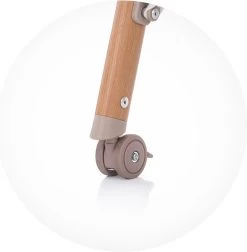 Co-Sleeper Chipolino Wieg KOSSD0212MO Sweet Dreams Mocca/Wood Incl. Wielen -Kinderwagens Winkel 1178x1200 6