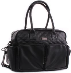 Kidzroom Vision Of Love Luiertas - Zwart - Verschoonmatje - Verstelbare Schouderband -Kinderwagens Winkel 1181x1200 3