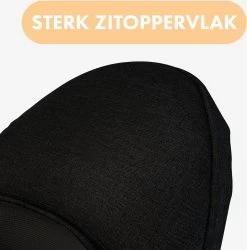 Deryan Pack Light Luxe Heupdrager - Ergonomische Draagzak + Opbergvakjes Zwart -Kinderwagens Winkel 1184x1200 9