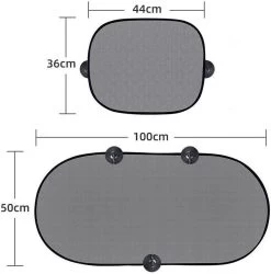 Zonnescherm Auto - Zonwering - Zijruit - Achterruit - UV Protectie - Set Van 3 - Rheme 12 Zonnescherm Auto - Zonwering - Zijruit - Achterruit - UV Protectie - Set Van 3 - Rheme -Kinderwagens Winkel 1186x1200 1