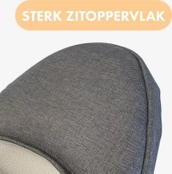 Deryan Pack Light Luxe Heupdrager - Ergonomische Draagzak + Opbergvakjes Grijs -Kinderwagens Winkel 1187x1200 11