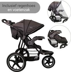 Babyphant Luxe Yasmin Hardloop Kinderwagen – Jogging Buggy - Runner -Kinderwagens Winkel 1190x1200 4