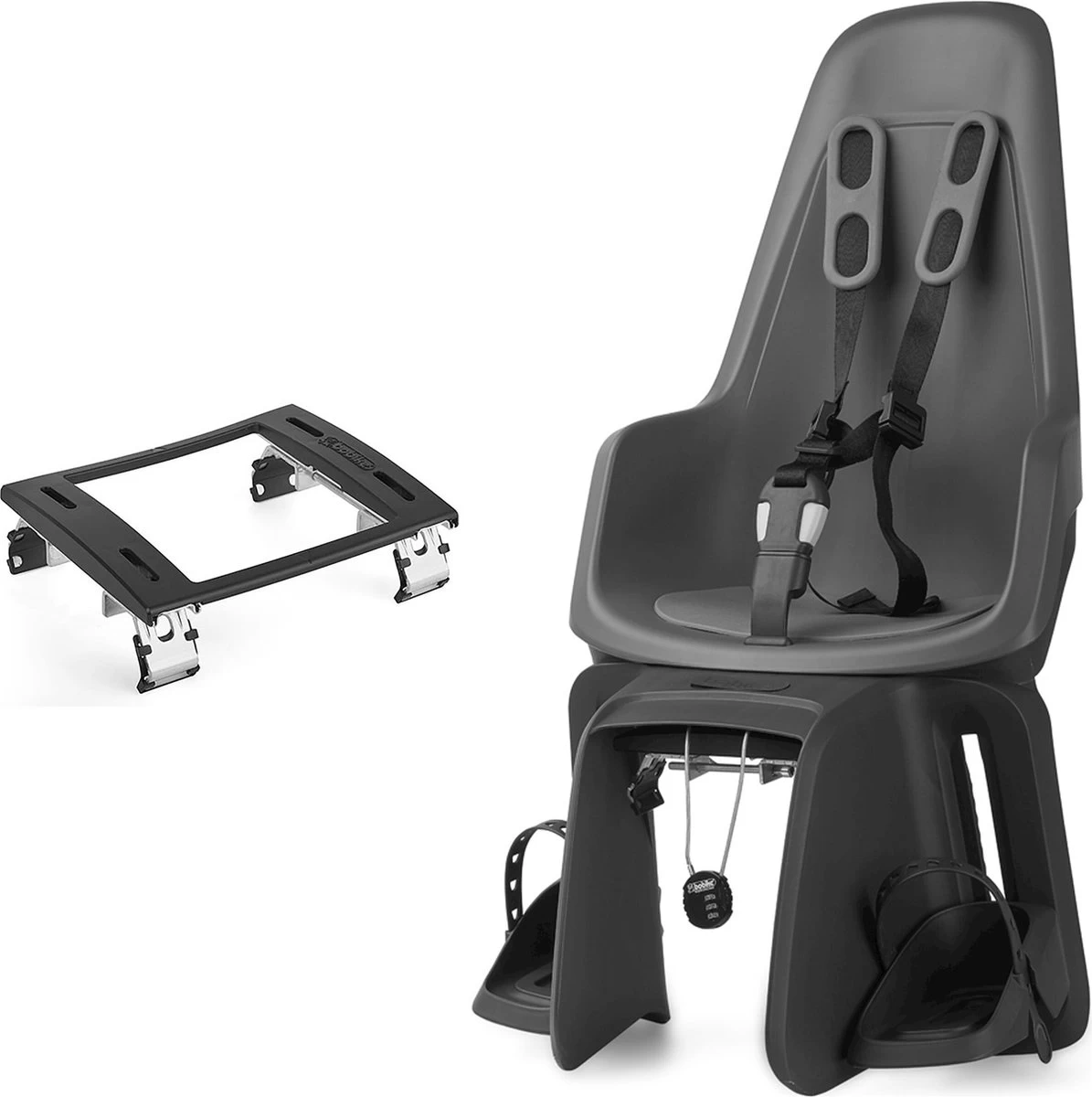 Bobike One Maxi Fietsstoeltje Achter BD - Choc Brown 6 Bobike One Maxi Fietsstoeltje Achter BD - Choc Brown - Afbeelding 6