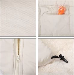 Monzana Kinderwagen Voetenzak Beige | Teddy | Maxi-Cosi | Met Opbergtas 31 Monzana Kinderwagen Voetenzak Beige | Teddy | Maxi-Cosi | Met Opbergtas -Kinderwagens Winkel 1196x1200 8