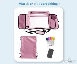 ‘’MOVENDO’’ Reistafel Voor Auto Kinderen – Autotafel – Speeltafel Auto – Travel Tray – Tekentafel – Opvouwbaar Met Tablethouder - Roze 9 ‘’MOVENDO’’ Reistafel Voor Auto Kinderen – Autotafel – Speeltafel Auto – Travel Tray – Tekentafel – Opvouwbaar Met Tablethouder - Roze -Kinderwagens Winkel 1200x1000 11