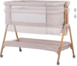 Co-Sleeper Chipolino Wieg KOSSD0212MO Sweet Dreams Mocca/Wood Incl. Wielen -Kinderwagens Winkel 1200x1023 5