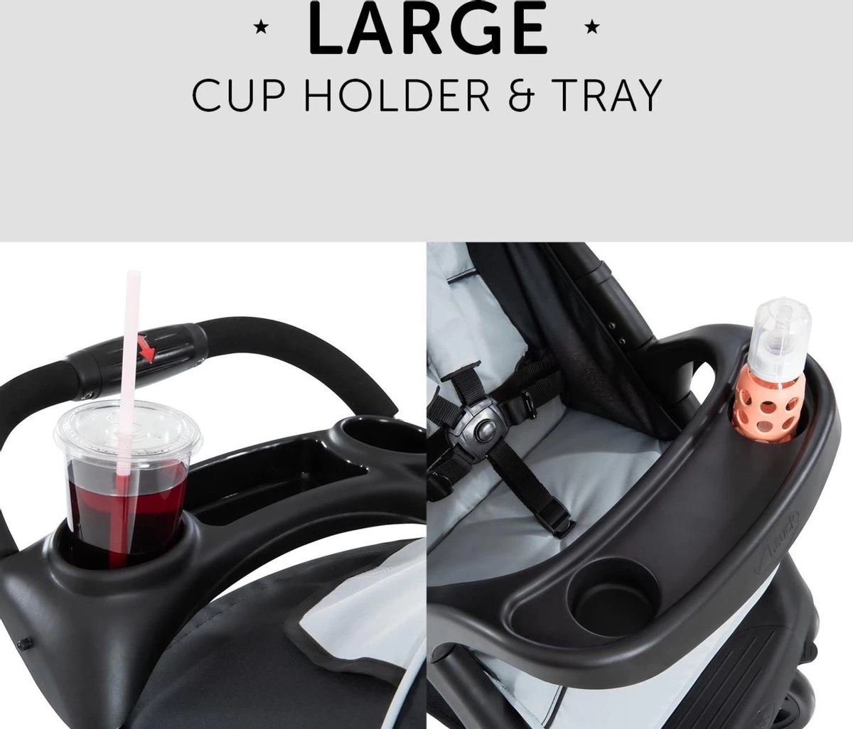 Hauck Shopper Neo II Buggy - Caviar/Silver 11 Hauck Shopper Neo II Buggy - Caviar/Silver - Afbeelding 11