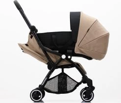 Hamilton By Yoop X1 Plus Kinderwagen - Buggy Met Monteerbare Wieg - Premium Stroller Met One Hand Folding Technologie - Nieuw, Hoger, Uitgebreider 2023 Model - Kaki - Licht, Verstelbaar, Wendbaar En Geschikt Van 0 Maanden Tot 4 Jaar -Kinderwagens Winkel 1200x1029 6