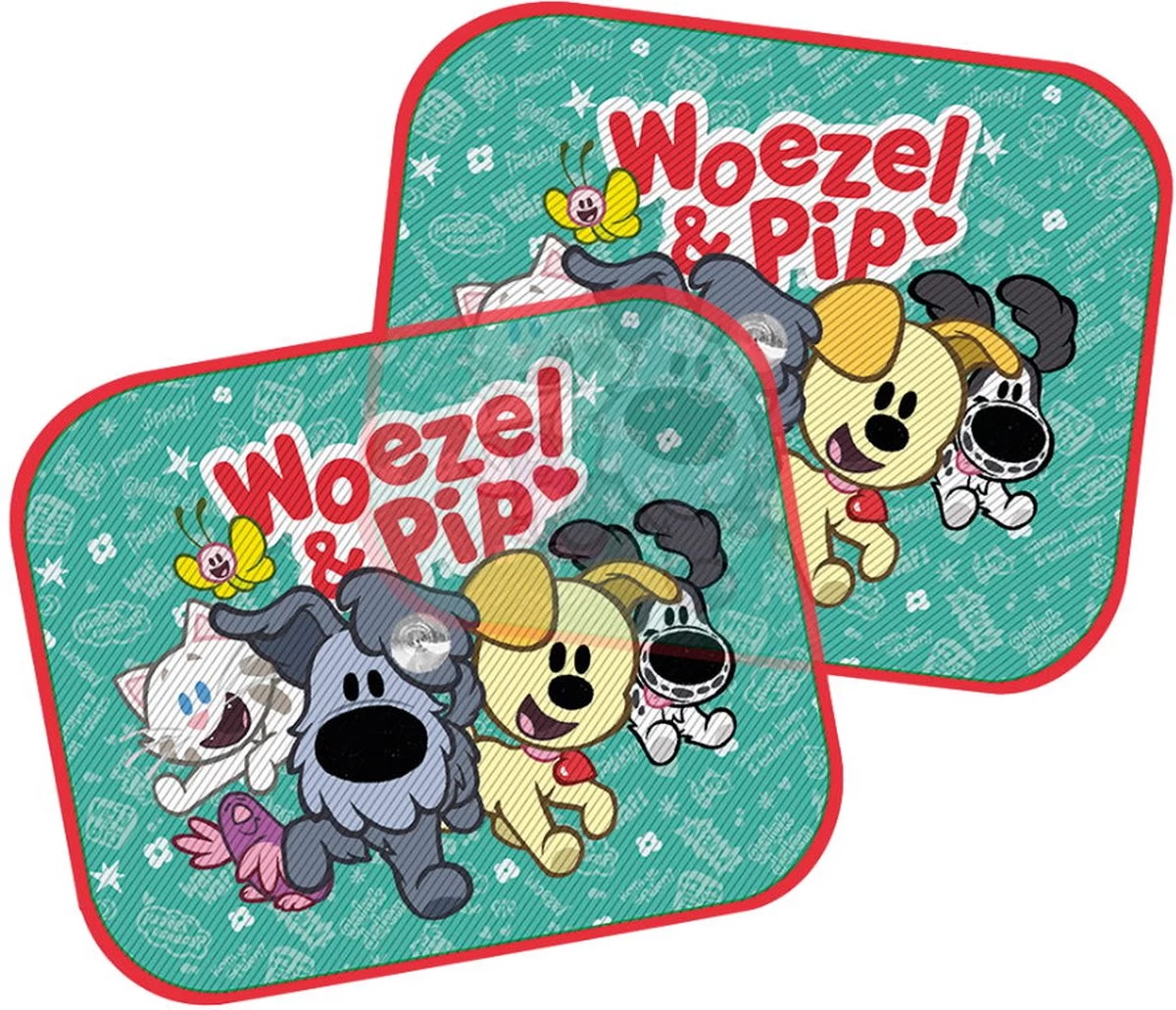 Bambolino Toys Woezel & Pip 2 Stuks Zonnescherm 1 Bambolino Toys Woezel & Pip 2 Stuks Zonnescherm