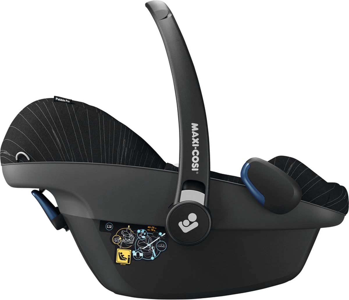 Maxi-Cosi Pebble Pro I-Size Autostoeltje - Scribble Black 2 Maxi-Cosi Pebble Pro I-Size Autostoeltje - Scribble Black - Afbeelding 2