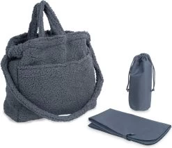 Jollein Luiertas Teddy - Storm Grey -Kinderwagens Winkel 1200x1034 7