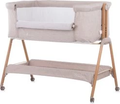 Co-Sleeper Chipolino Wieg KOSSD0212MO Sweet Dreams Mocca/Wood Incl. Wielen -Kinderwagens Winkel 1200x1040 8