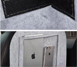 Case2go - Auto Organizer Met Tablet Houder - Autostoel Organizer Met Telefoonhouder En Bekerhouder Auto - Zwart -Kinderwagens Winkel 1200x1047 3