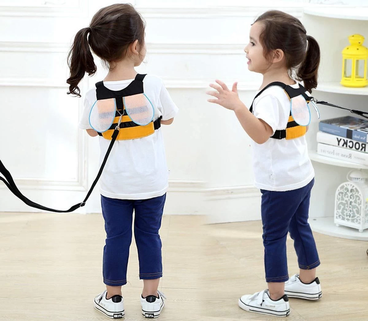 Bijentuigje - Tuigje Kind - Harness Buddy - Kindertuigje - Looplijn 1 Bijentuigje - Tuigje Kind - Harness Buddy - Kindertuigje - Looplijn